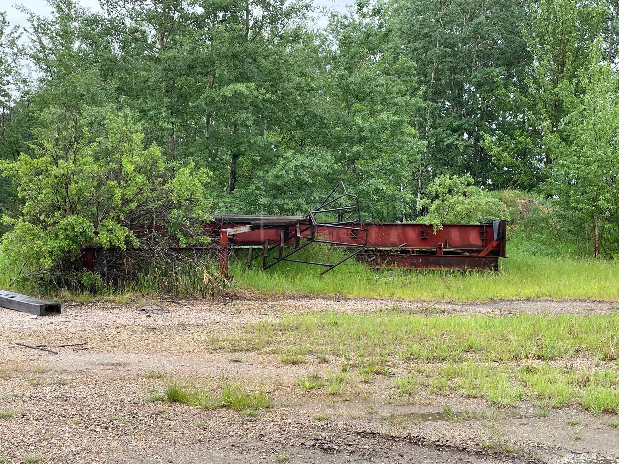 Abandoned equipment Nevis